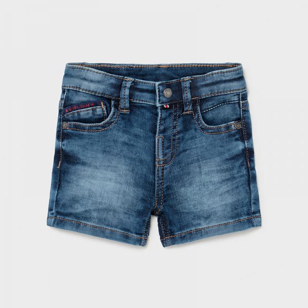 Mayoral - Bermuda soft denim algodão Ecofriends